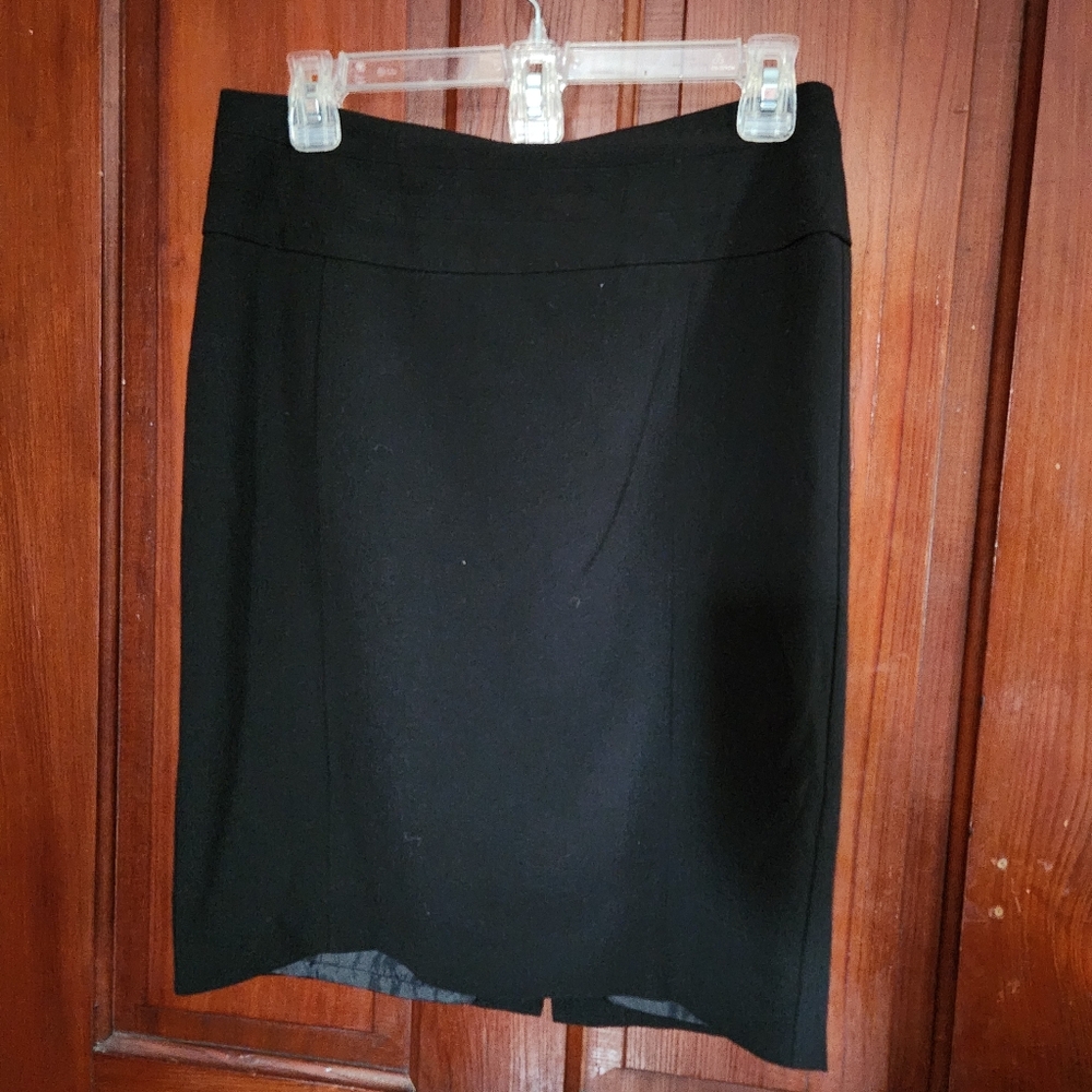 Dressbarn Black Career Skirt Womens 4 Business Office Wear